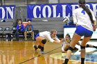 Volleyball vs MHC  Wheaton Women's Volleyball vs Mount Holyoke College. - Photo by Keith Nordstrom : Wheaton, Volleyball